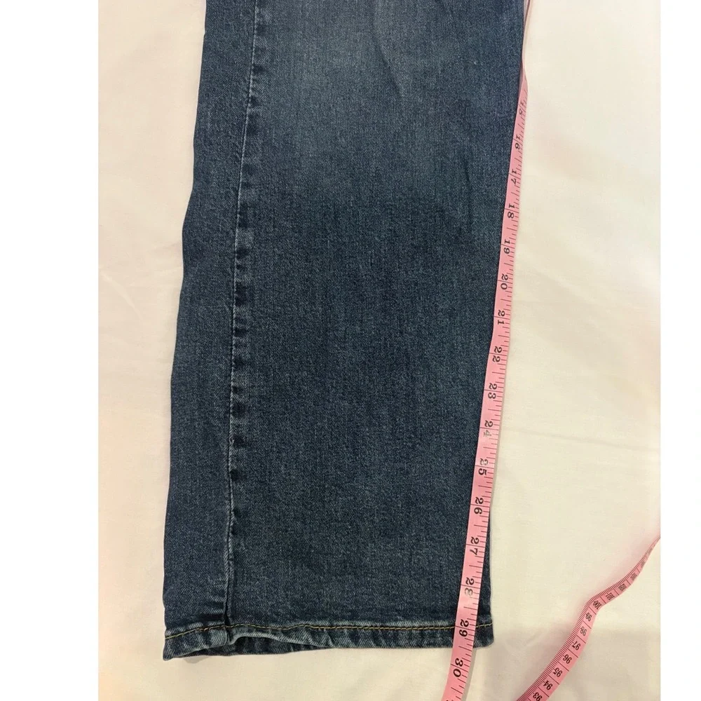 Levi's 505 Dark Wash Straight Leg Denim Jeans 38/29